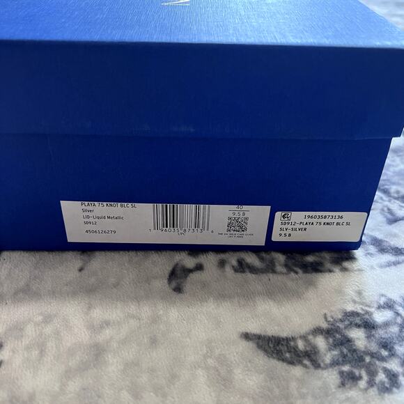 Stuart Weitzman Playa 75 knot block sandal Sz 40/9.5B - Picture 10 of 10